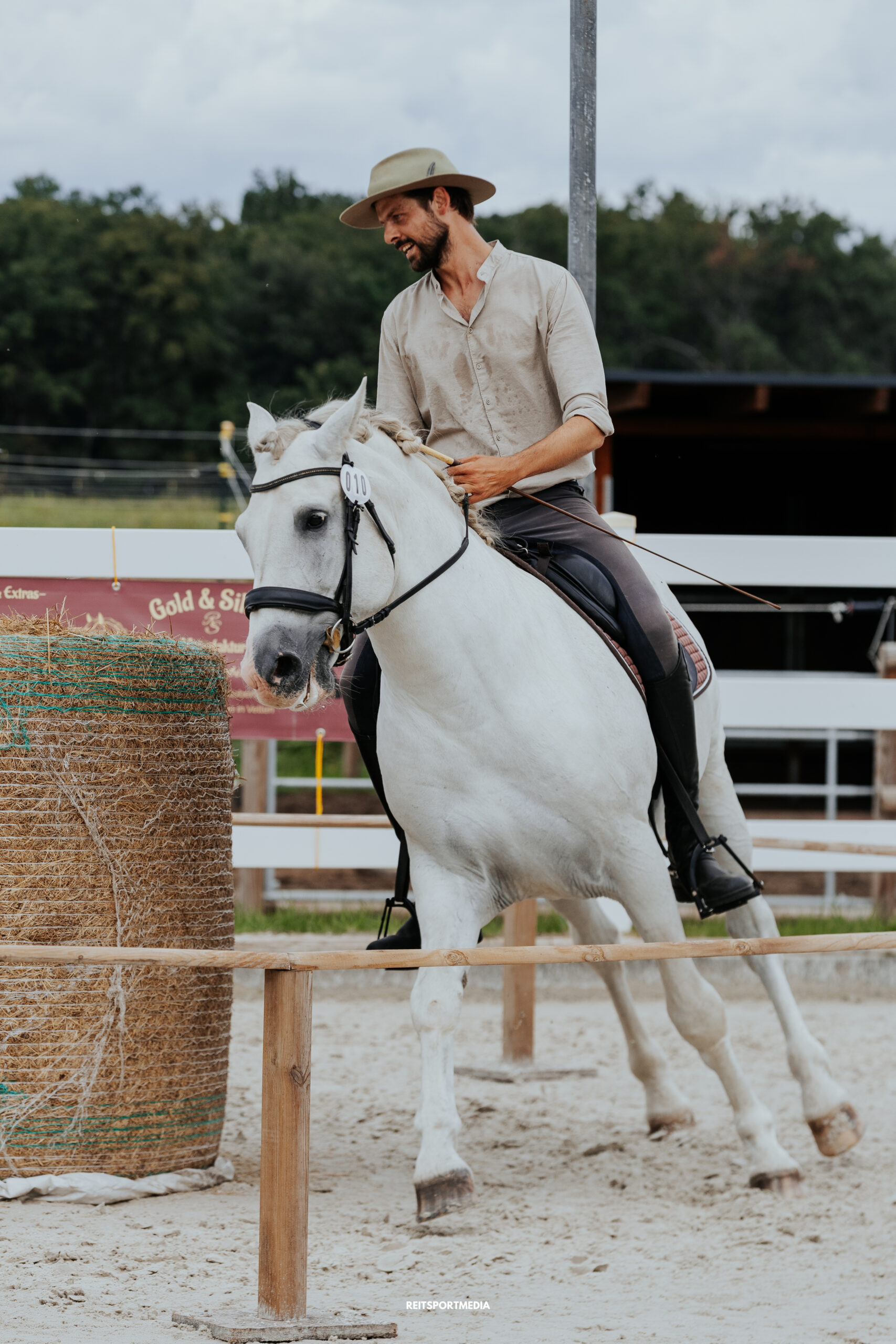 Working Equitation Schnupperkurs — Einsteiger am Trail-Hindernis