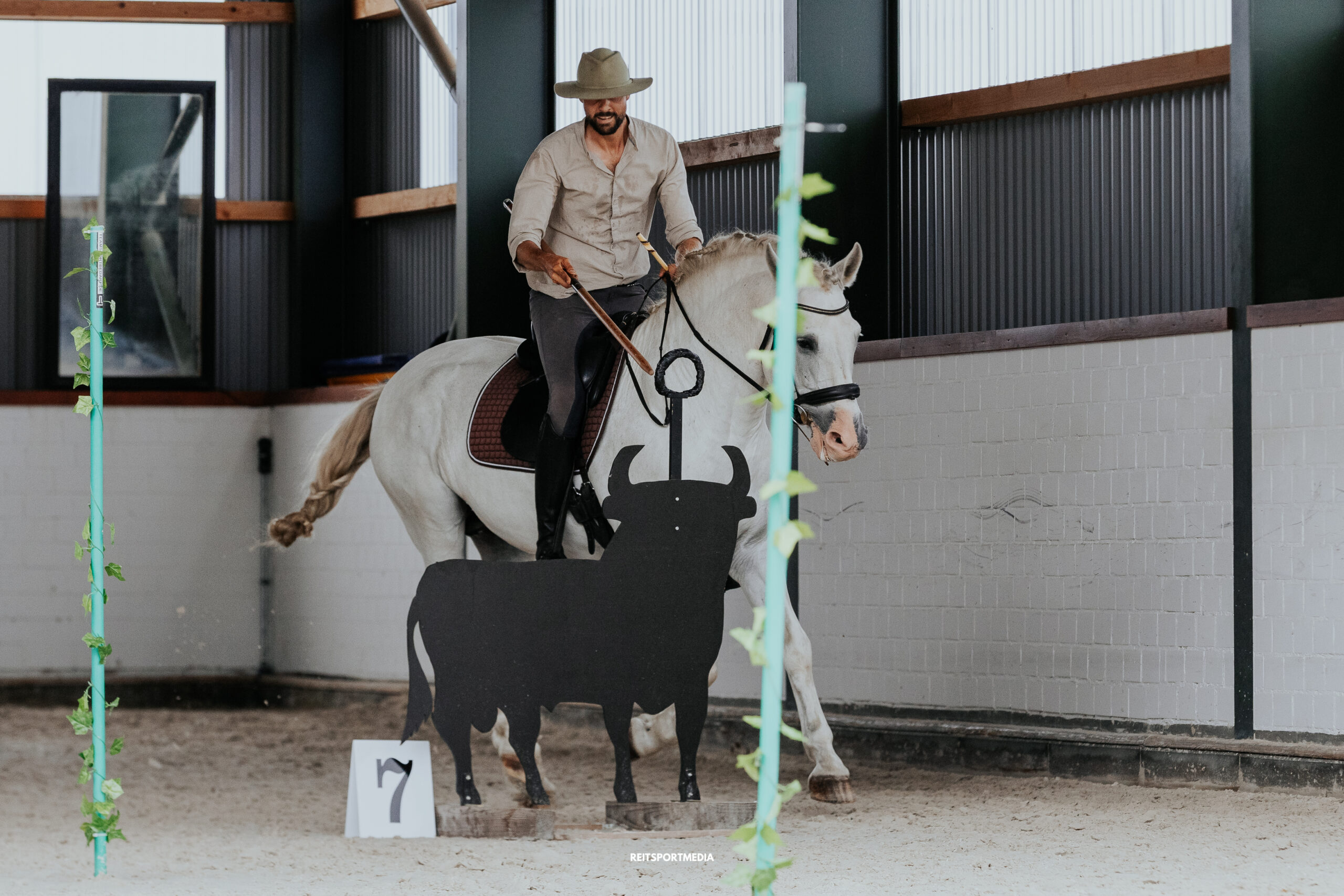 Working Equitation Trail-Training auf der Paradise Ranch Brandenburg