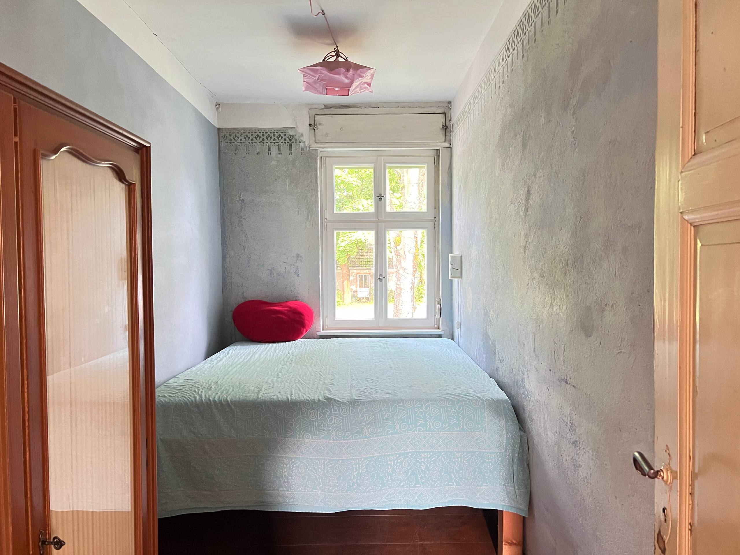 Ferienwohnung Paradise Ranch in Lindow, Hof und Garten