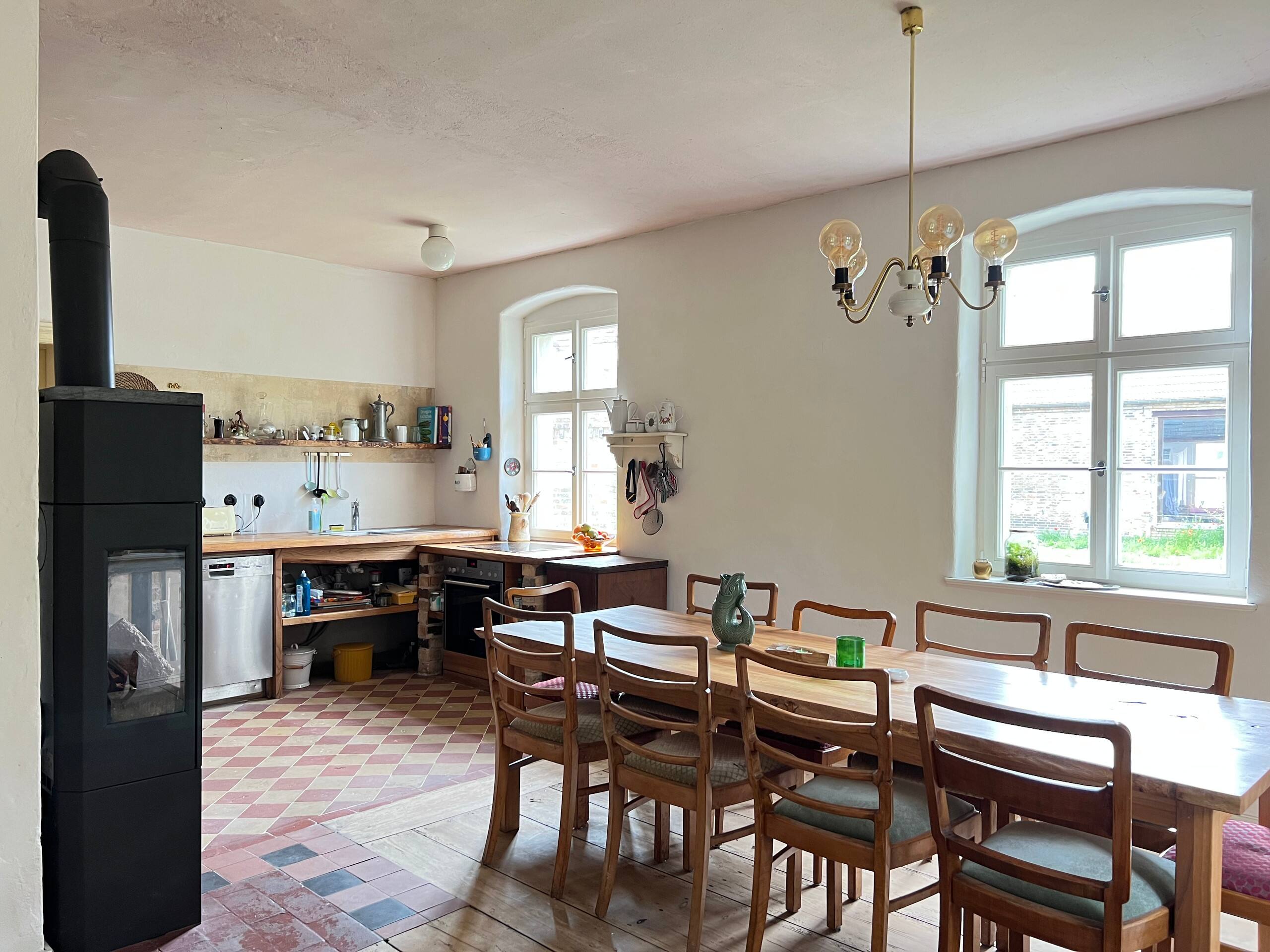Ferienwohnung Paradise Ranch in Lindow, Wohnbereich